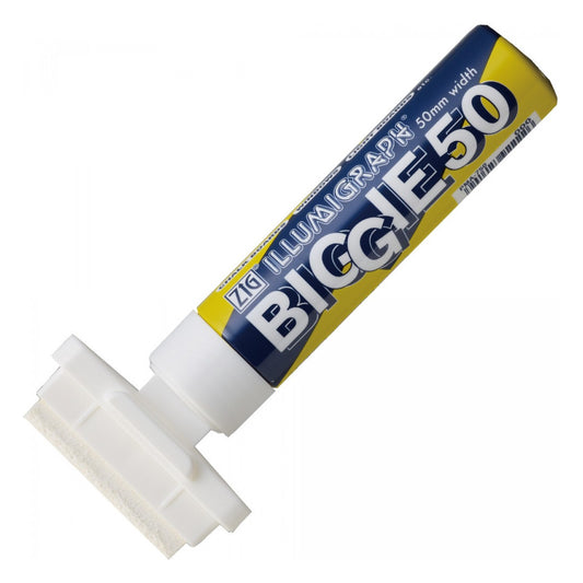 MARCADOR ZIG ILLUMIGRAPH BIGGIE 50 WHITE FLUORESCENT