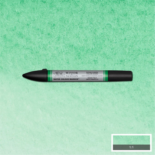 MARCADOR WINSOR NEWTON WATERCOLOUR 521 PHTHALO GREEN