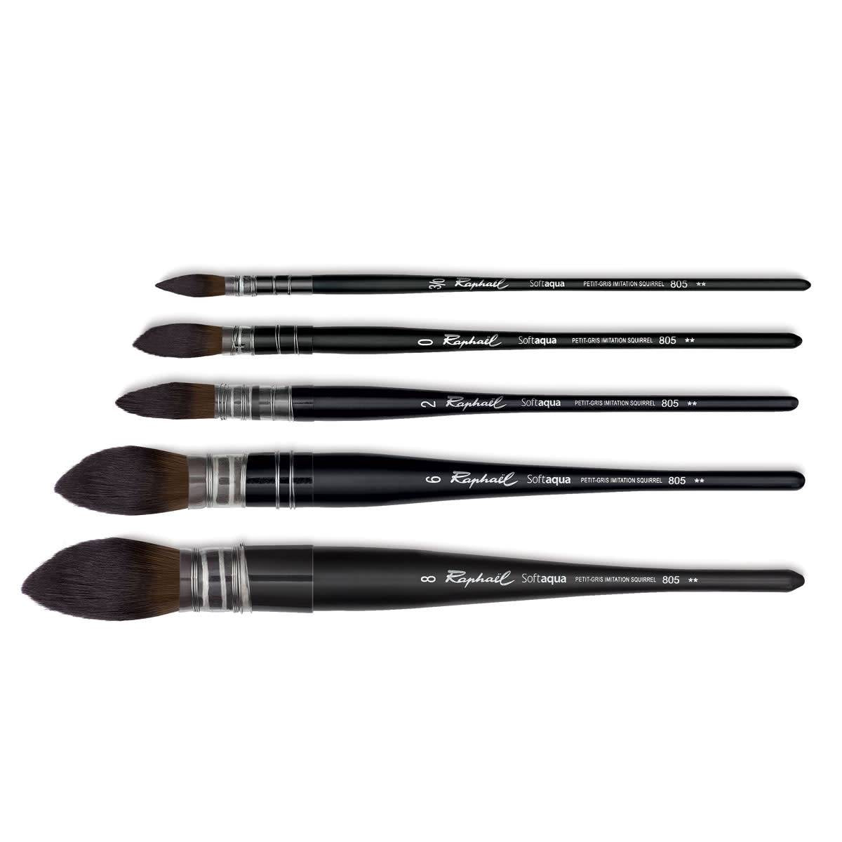 PINCEL RAPHAEL SOFT AQUA 805x000 PETIT GRIS
