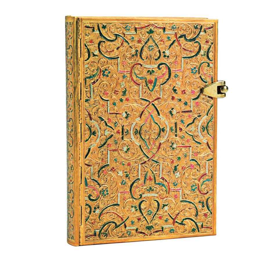 PAPERBLANKS GOLD INLAY MINI PAUTADO PB2535-1