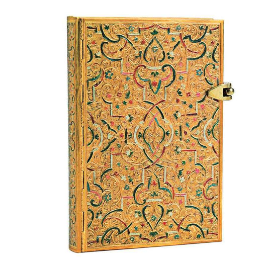 PAPERBLANKS GOLD INLAY MINI PAUTADO PB2535-1