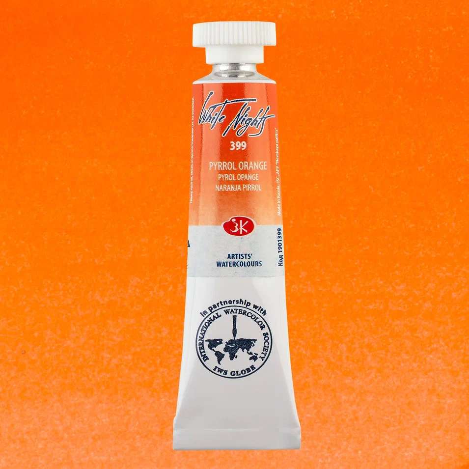 AQUARELA WHITE NIGHTS 399 PYRROL ORANGE 10ML