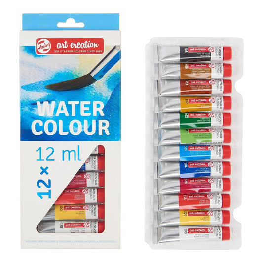 ESTOJO AQUARELA TALENS ART CREATION 12 CORES