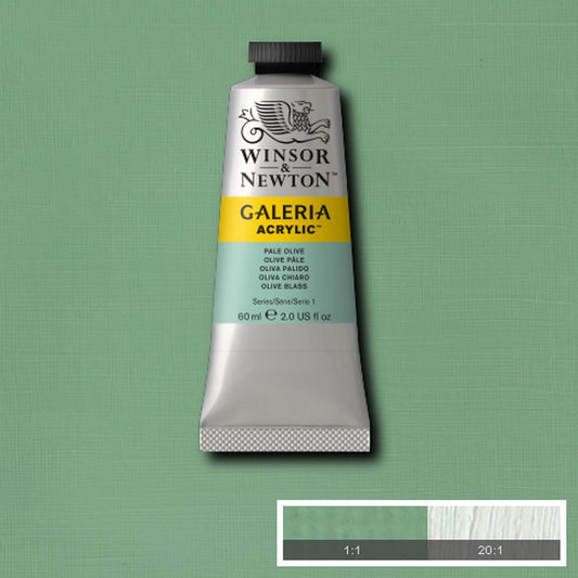 ACRILICA WINSOR NEWTON GALERIA 60ml 435 PALE OLIVE 2120435