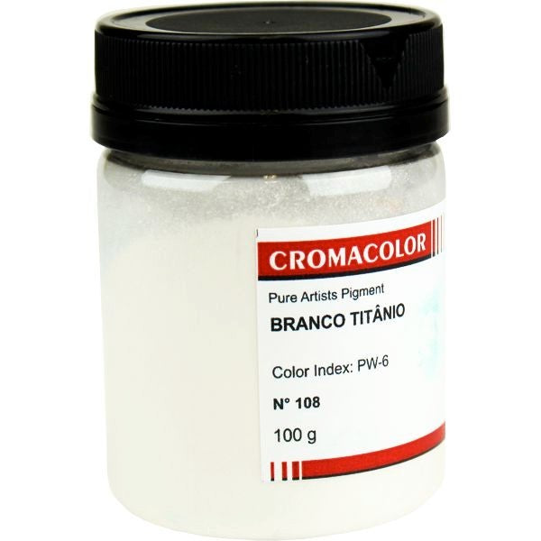 PIGMENTO PURO CROMACOLOR 108 TITANIUM WHITE PW-6 100g
