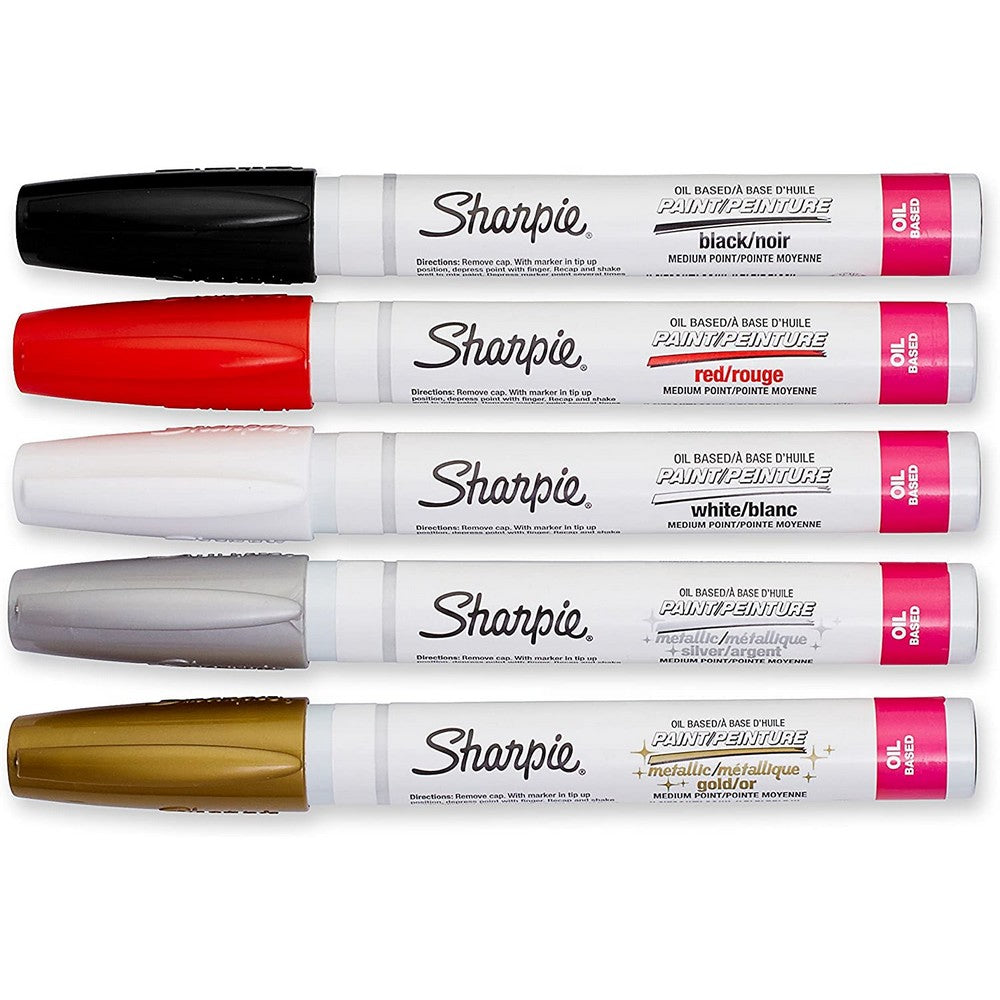 CANETA SHARPIE PAINT OIL BASED 05 CORES