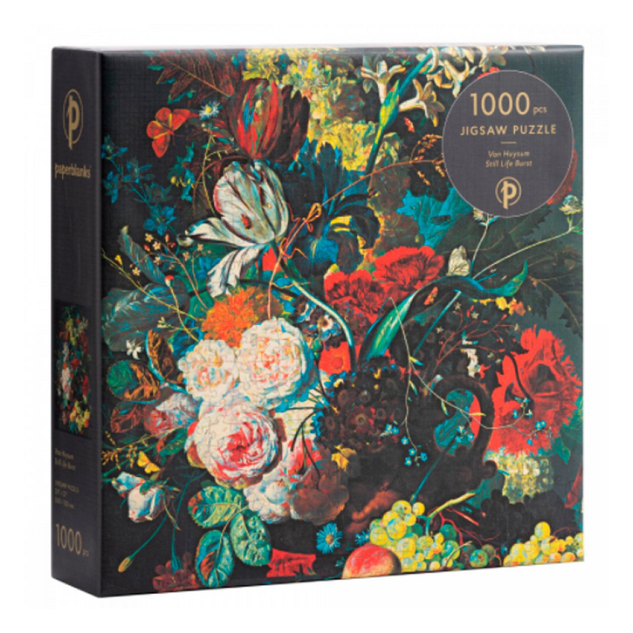 QUEBRA CABECAS PUZZLE PAPERBLANKS 1000 PCS VAN HUYSUM