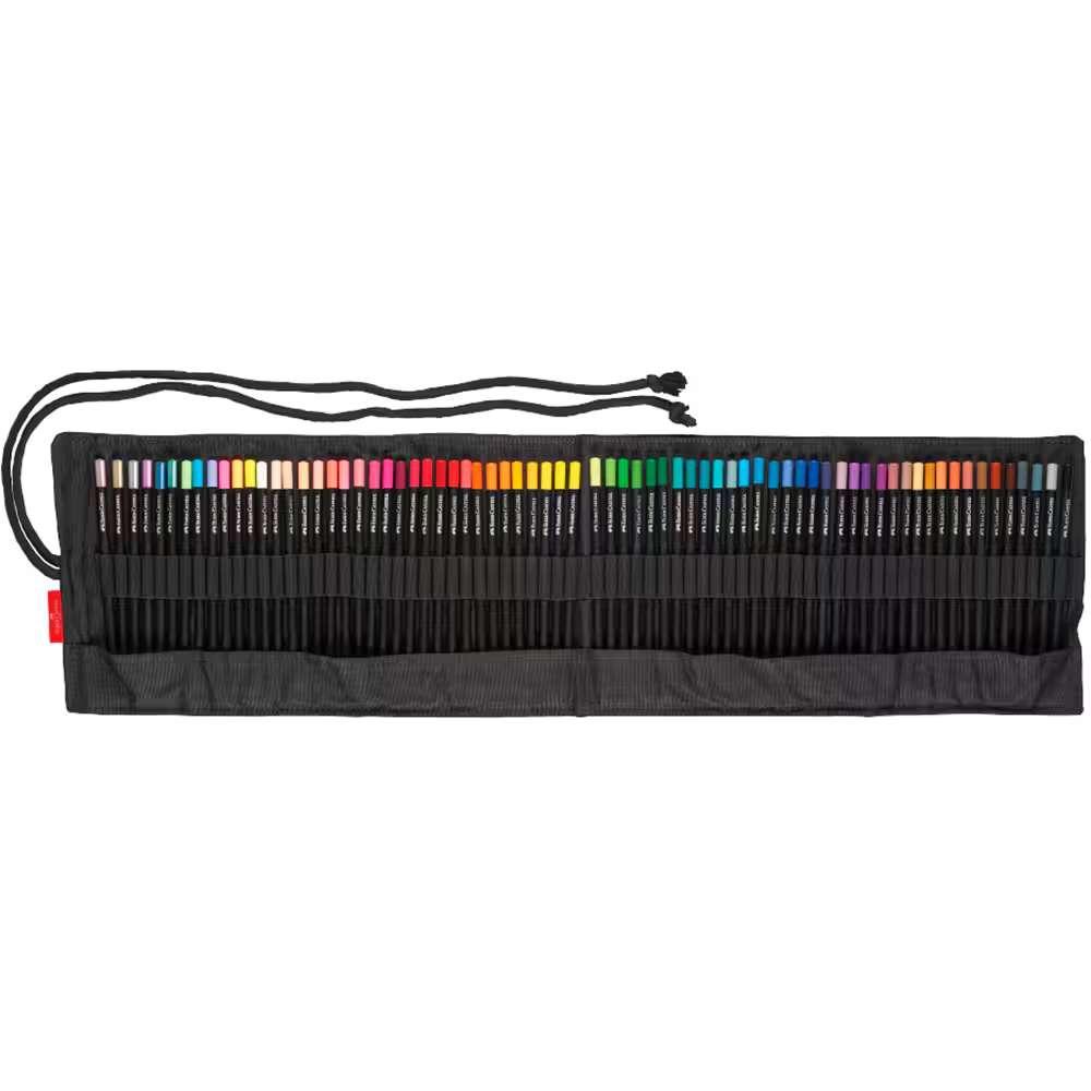 LAPIS COR FABER SUPERSOFT 072 CORES ESTOJO DE TECIDO
