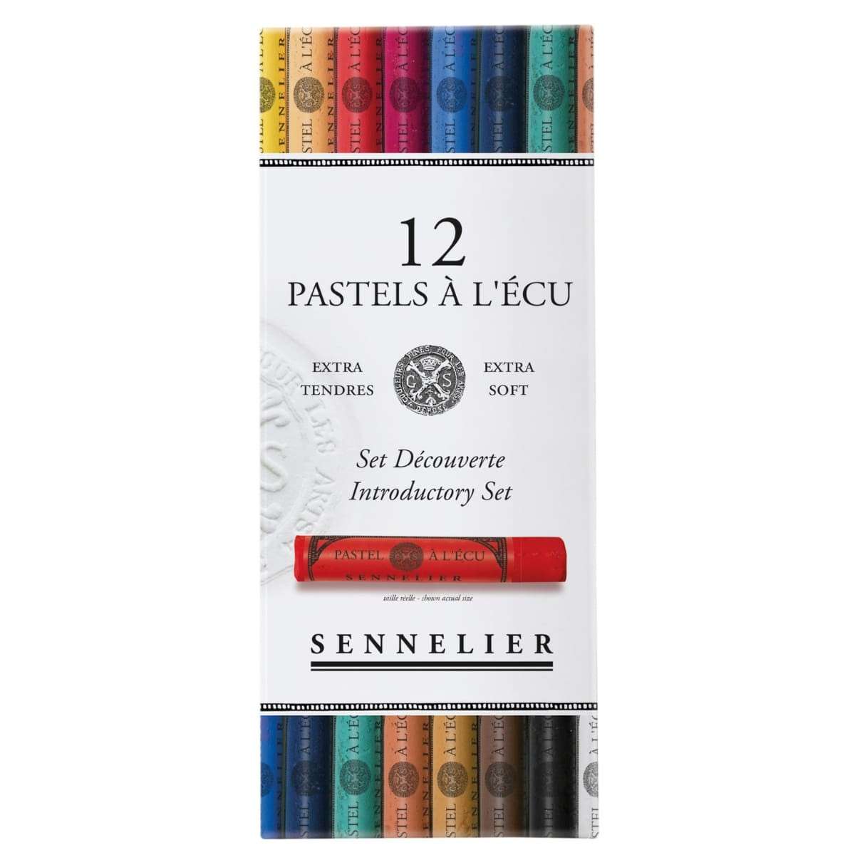 PASTEL SECO SENNELIER EXTRA SOFT 12 CORES