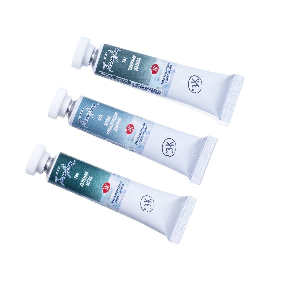 ESTOJO AQUARELA WHITE NIGHTS 03 TUBOS GRANULADAS TONS DA FLORESTAS 10ML