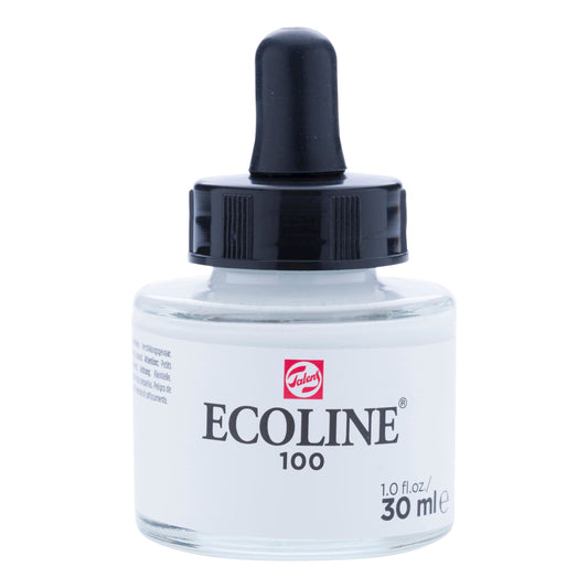 AQUARELA TALENS ECOLINE 30ML 100 WHITE