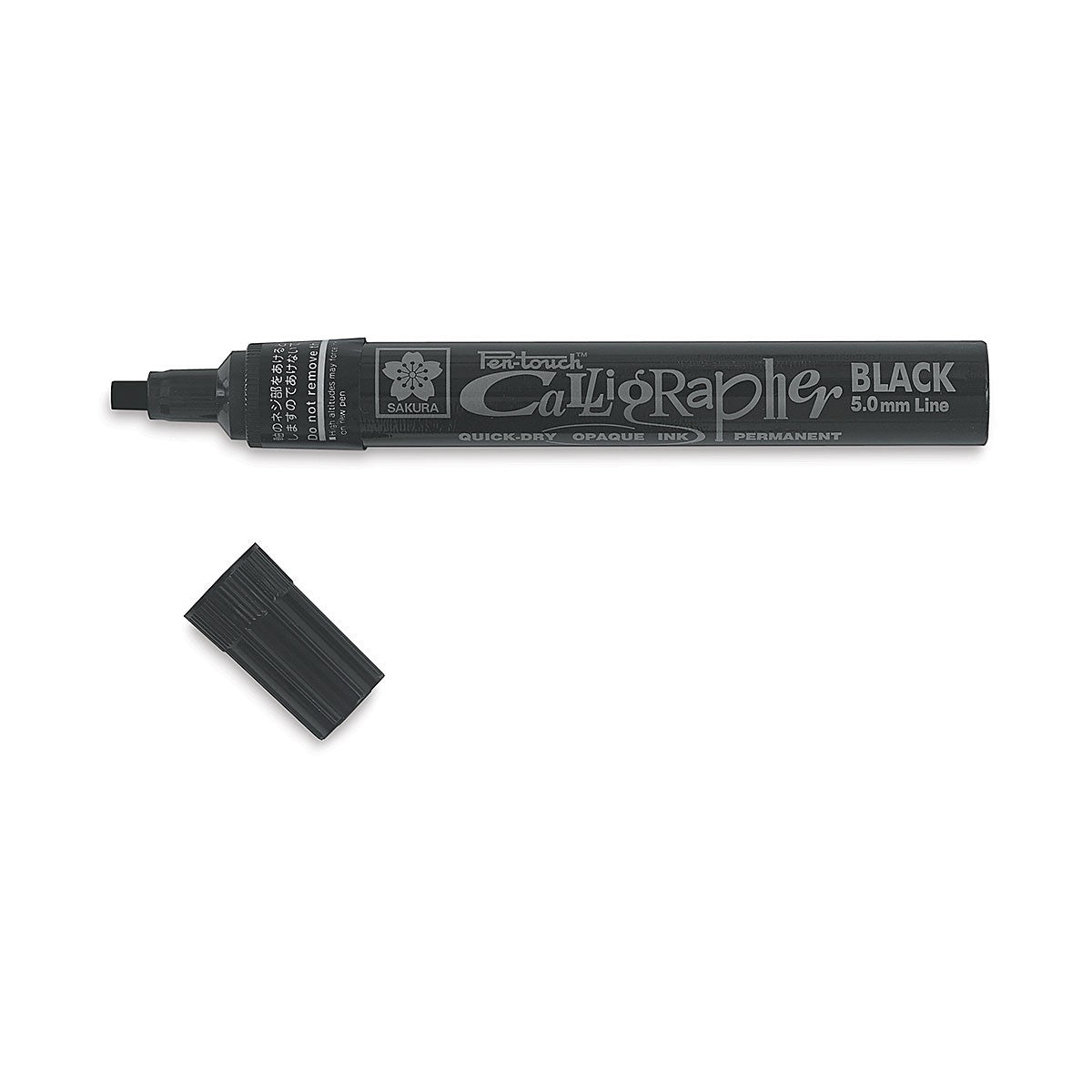 CANETA SAKURA PEN TOUCH 5,0MM CALLIGRAPHER PRETA