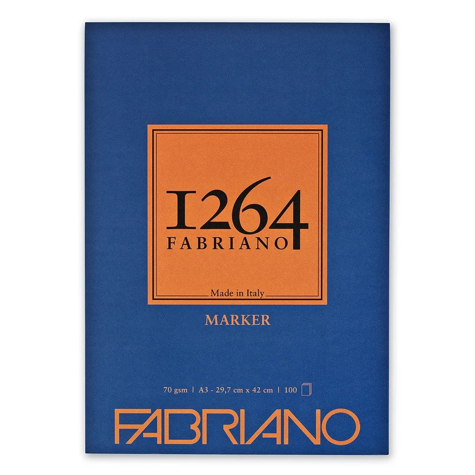 BLOCO FABRIANO 1264 MARKER 70G/M2 A3 100 FOLHAS