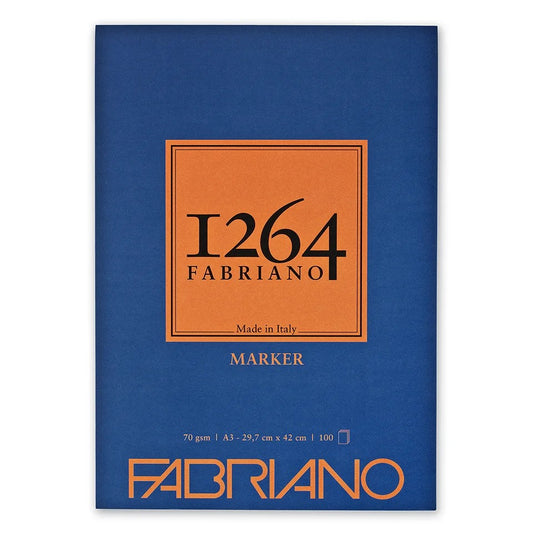 BLOCO FABRIANO 1264 MARKER 70G/M2 A3 100 FOLHAS