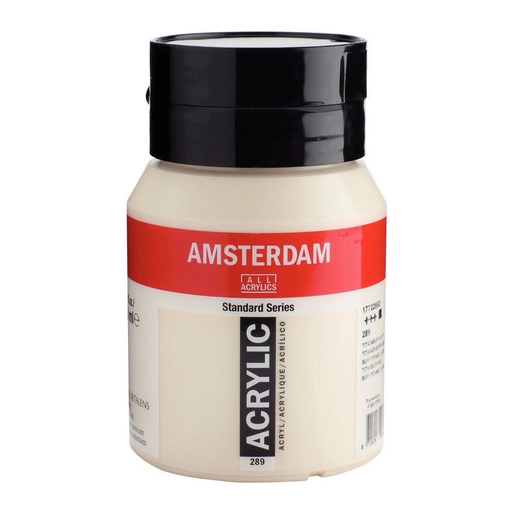 ACRILICA TALENS AMSTERDAM 500ml 289 TITANIUM BUFF LIGHT