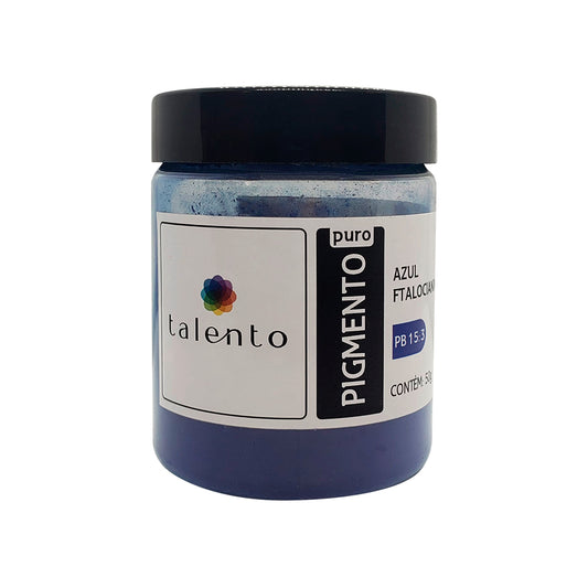 PIGMENTO PURO TALENTO PB15:3 AZUL FTALOCIANINA 50G