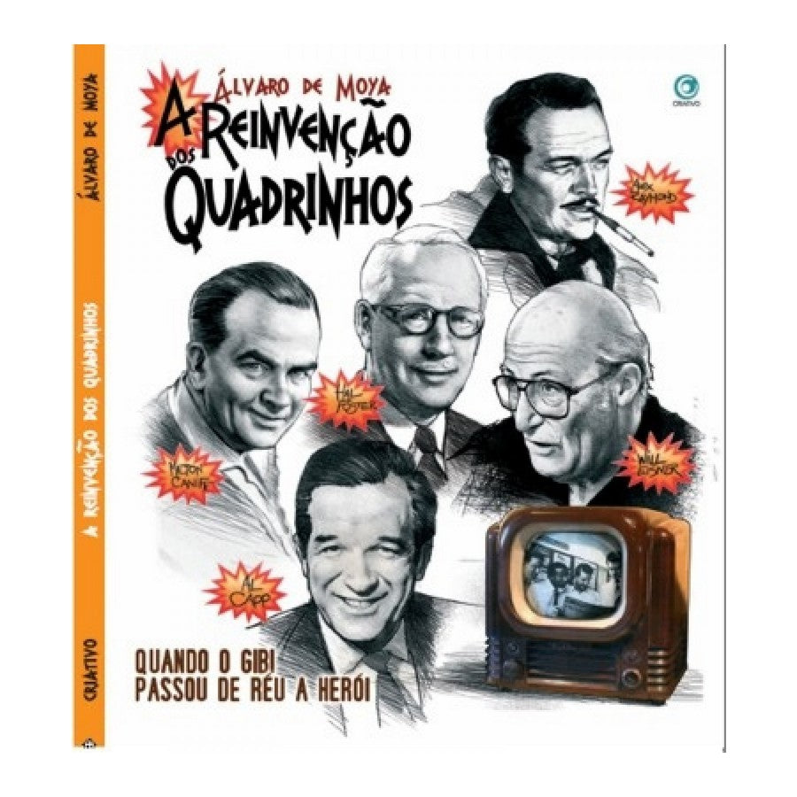 LIVRO "A REINVENÇAO DOS QUADRINHOS" ALVARO DE MOYA