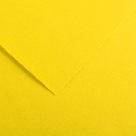PAPEL CANSON IRIS VIVALDI 185G/M2 50X65 AMARELO CANARIO