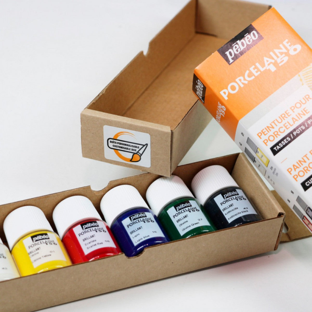 ESTOJO PORCELAINE 150 PEBEO COLOUR 1 C/6 756471