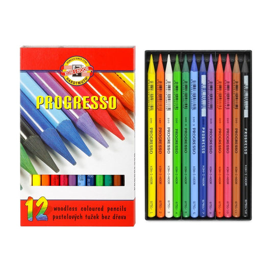 ESTOJO LAPIS COR INTEGRAL KOH-I-NOOR 12 CORES 8756