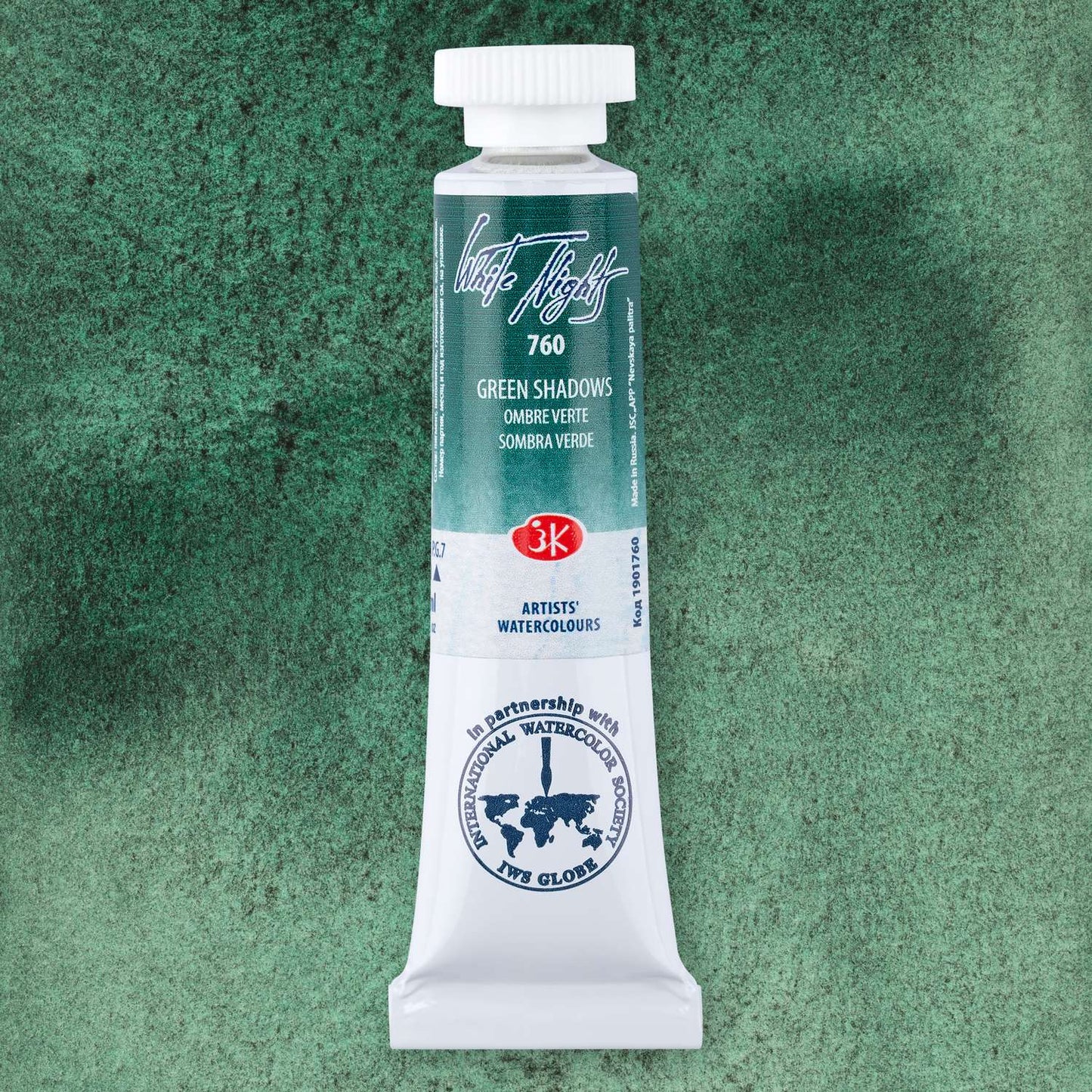 AQUARELA WHITE NIGHTS 760 TONS GRANULADOS GREEN SHADOWS 10ML S2