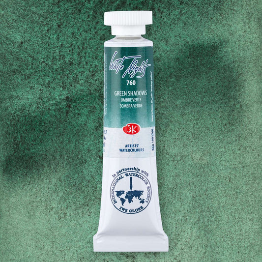 AQUARELA WHITE NIGHTS 760 TONS GRANULADOS GREEN SHADOWS 10ML S2