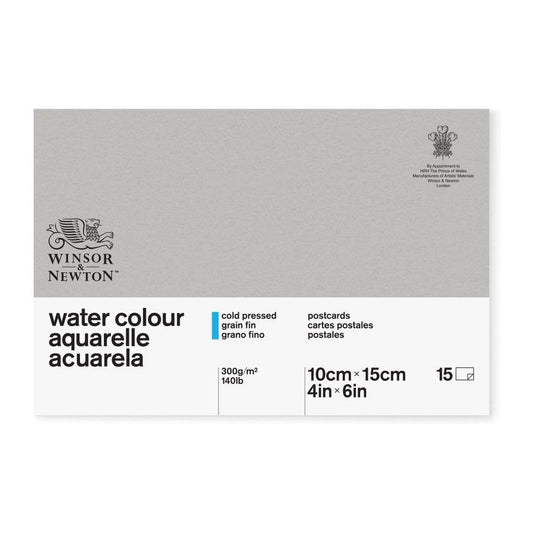 BLOCO WINSOR NEWTON CLASSIC WC A6 POSTCARD 300g/m2 15FLS