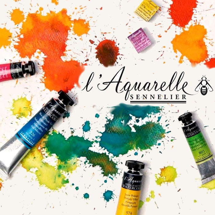 AQUARELA SENNELIER L'AQUARELLE 576 NICKEL YELLOW 10ML S4