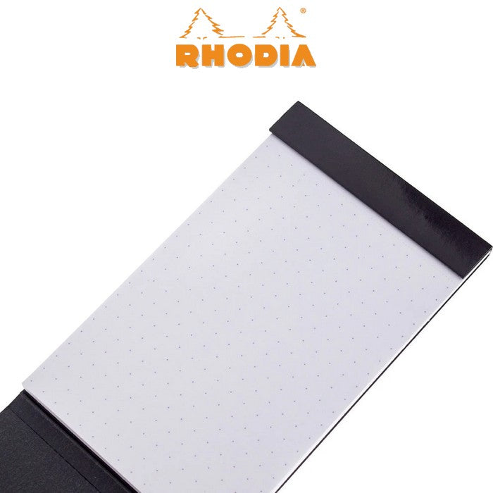 BLOCO RHODIA POCKET BLACK 7,5x12cm 40FLS PONTILHADO (DOTS)