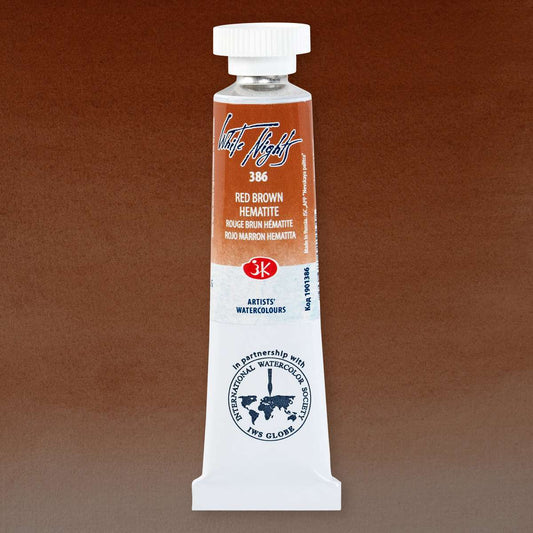 AQUARELA WHITE NIGHTS 386 TONS GRANULADOS RED BROWN HEMATITE 10ML