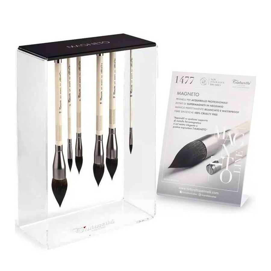 PINCEL TINTORETTO MAGNETO 1477x08 SINTETICO PROFISSIONAL
