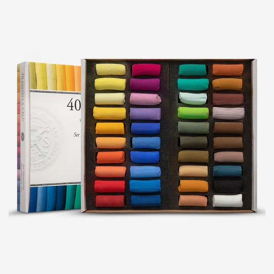 PASTEL SECO SENNELIER EXTRA SOFT 40 CORES HALF STICK