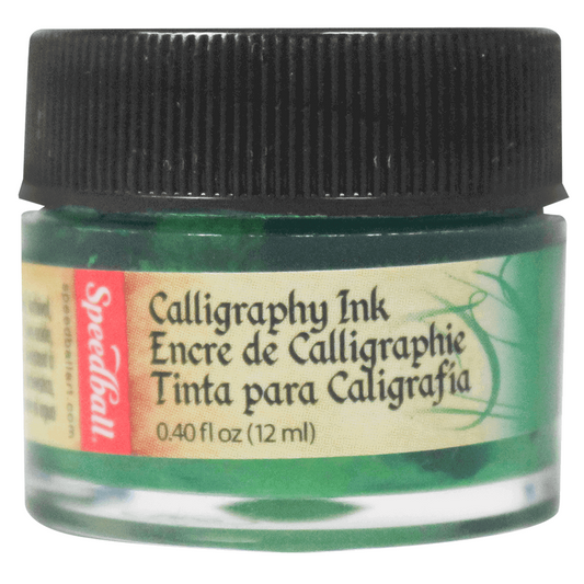 TINTA CALIGRAFIA SPEEDBALL 12ML 3103 VERDE ESMERALDA