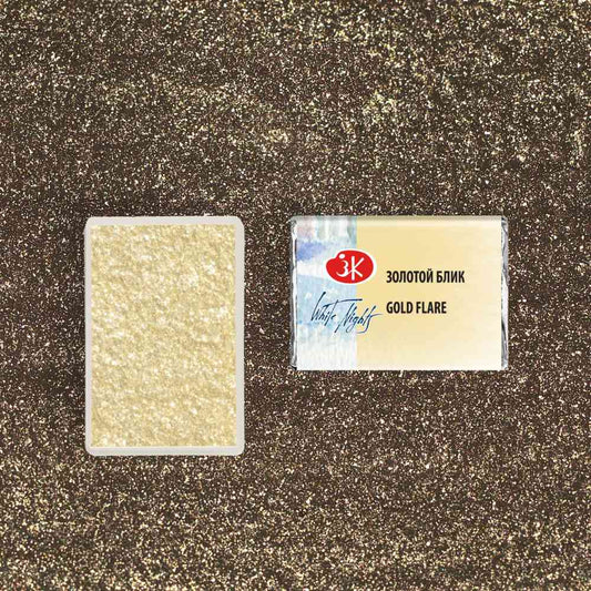 AQUARELA WHITE NIGHTS 982 CINTILANTE GOLD FLARE FULL PAN