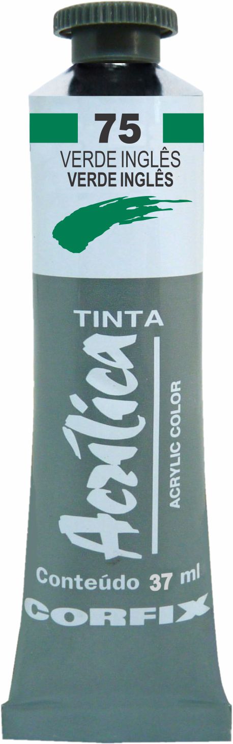 ACRILICA CORFIX 37ML 75 VERDE INGLES