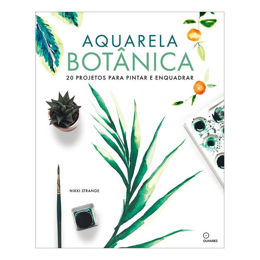 LIVRO "AQUARELA BOTANICA" NIKKI STRANGE