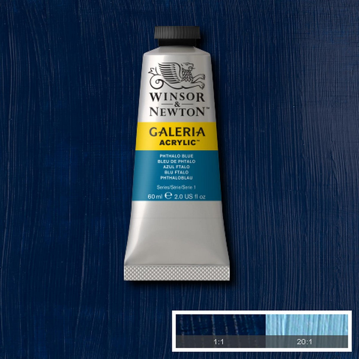 ACRILICA WINSOR NEWTON GALERIA 60ml 516 PHTALO BLUE 2120516
