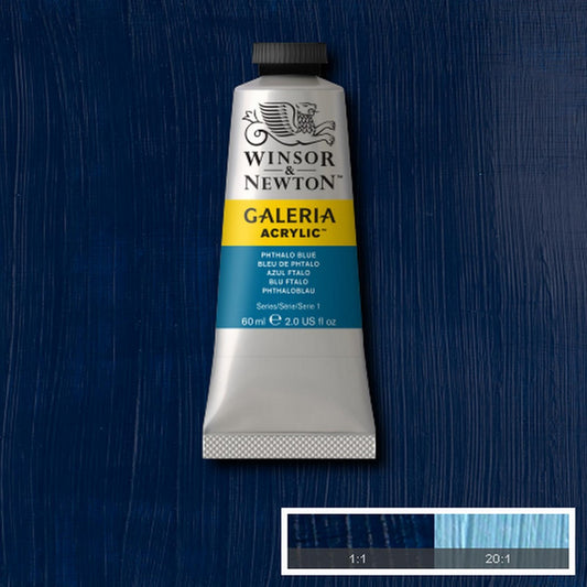 ACRILICA WINSOR NEWTON GALERIA 60ml 516 PHTALO BLUE 2120516