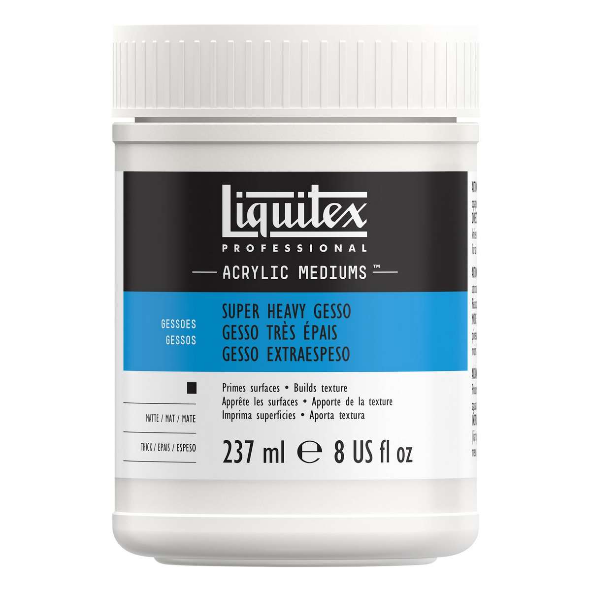 GESSO ACRILICO LIQUITEX SUPER HEAVY 237ML 7808