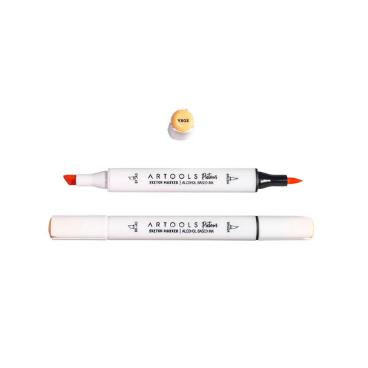 MARCADOR ARTOOLS PICTOM PONTA DUPLA QUINCE (Y503)