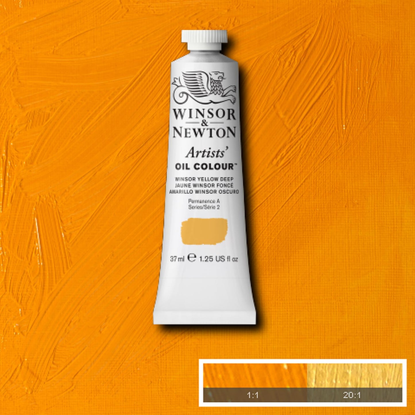 OLEO WINSOR NEWTON ARTISTS 037ML 731 WINSOR YELLOW DEEP S2