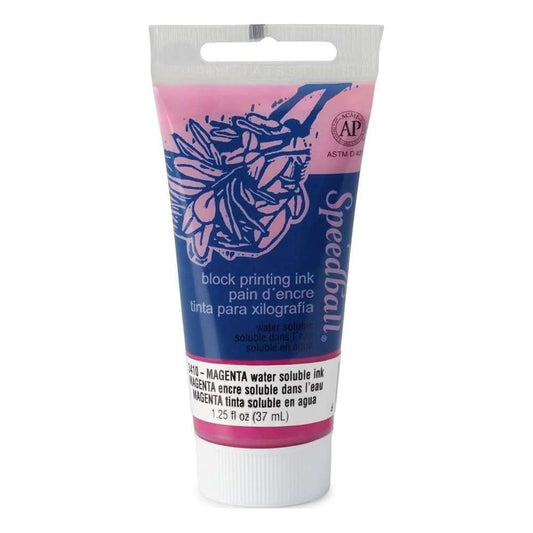 TINTA XILO/LINO WATER-BASED SPEEDBALL 037ML 3410 MAGENTA