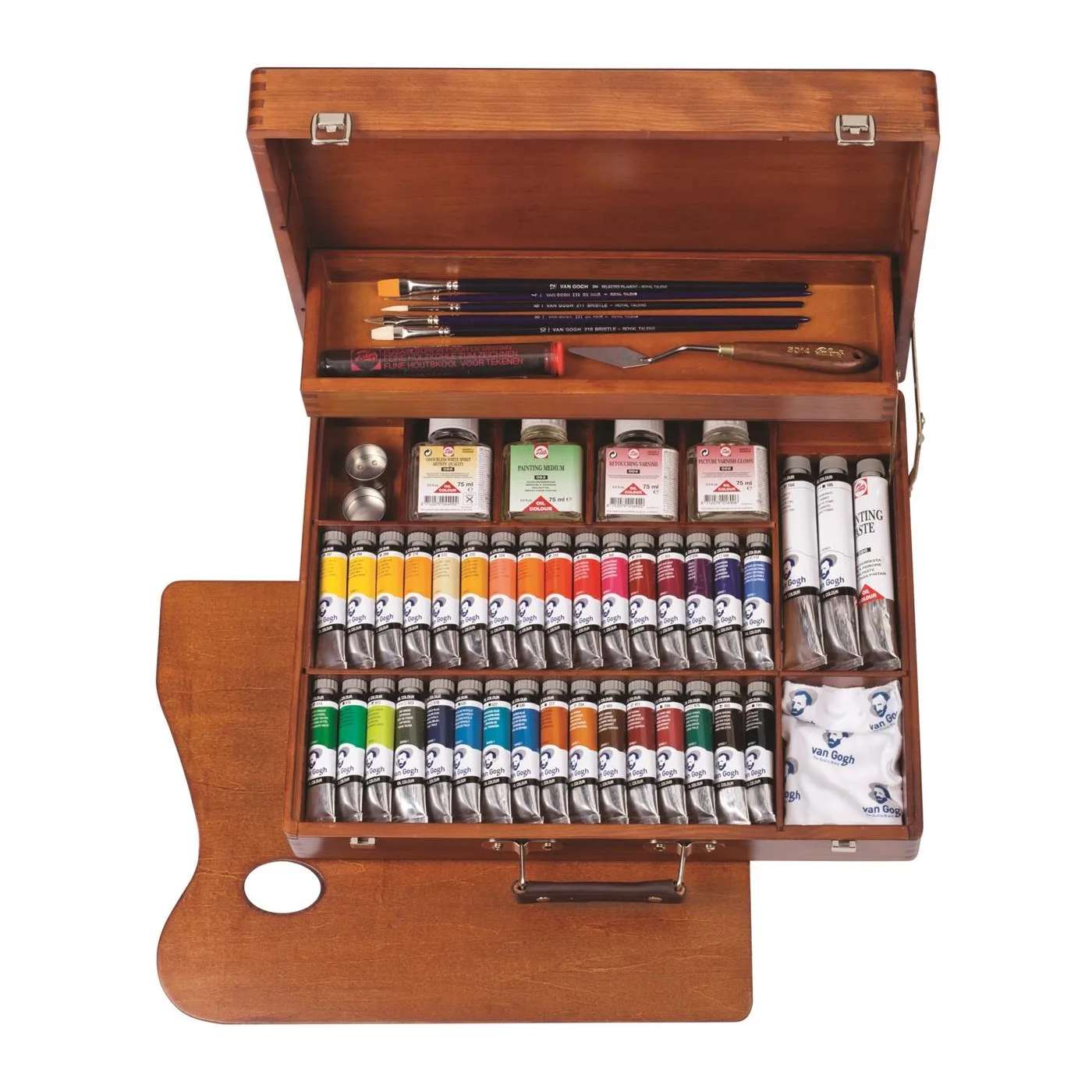 ESTOJO OLEO TALENS VAN GOGH 34 CORES + ACESS SUPERIOR