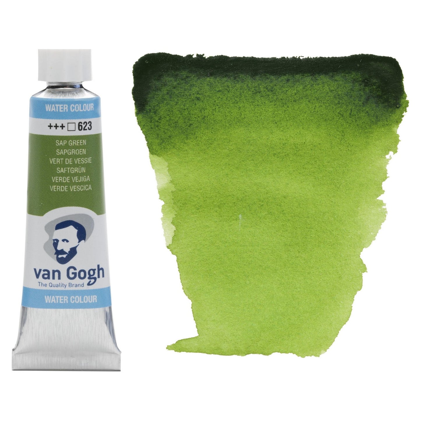 AQUARELA TALENS VAN GOGH 623 SAP GREEN 10ML