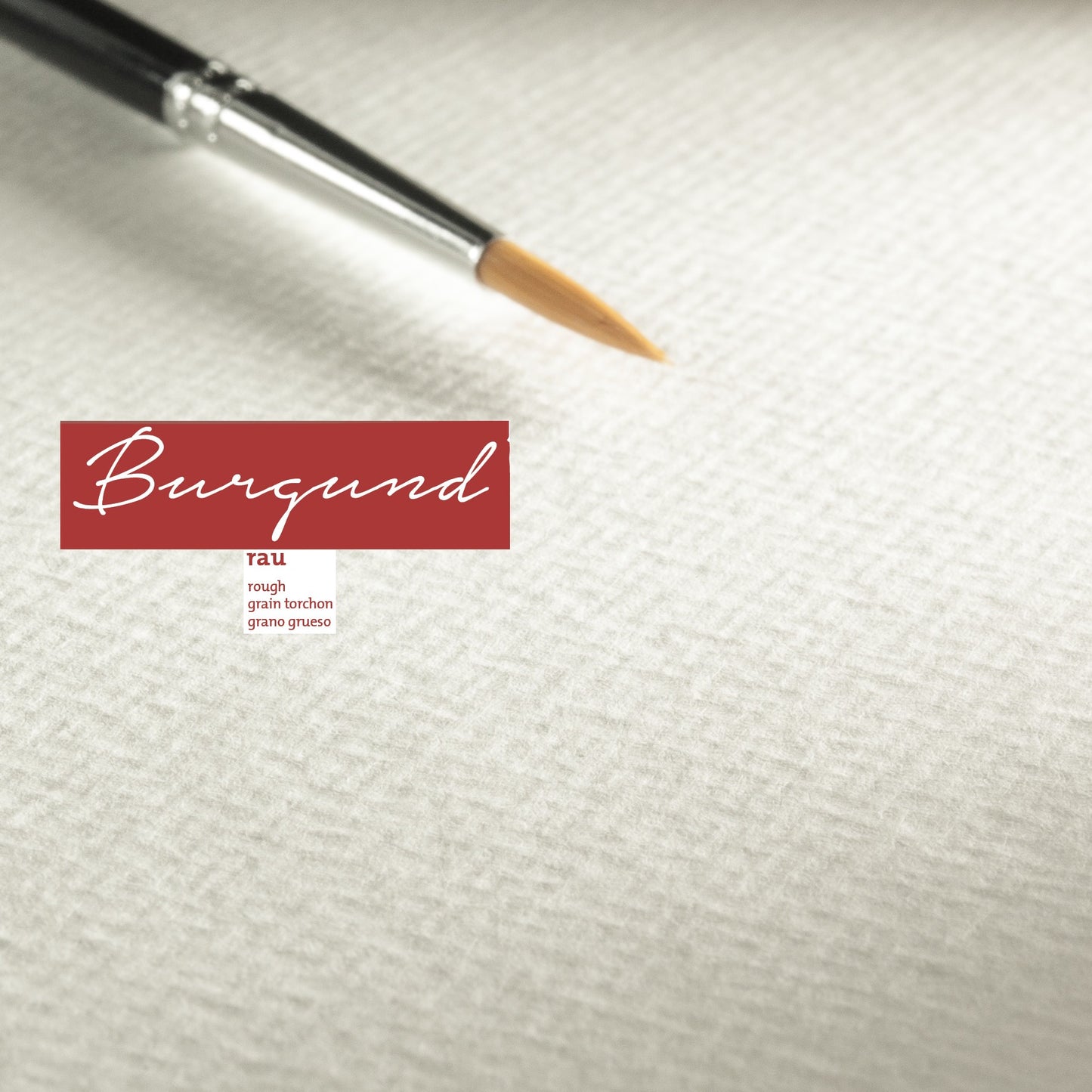 BLOCO HAHNEMUHLE BURGUND 250g/m2 GRANA GROSSA 24x32 20 FS