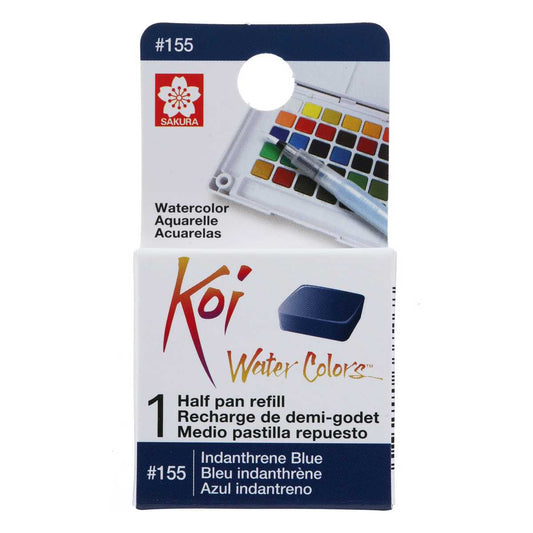 AQUARELA SAKURA KOI HALF PAN AZUL INDANTHRENE - 155
