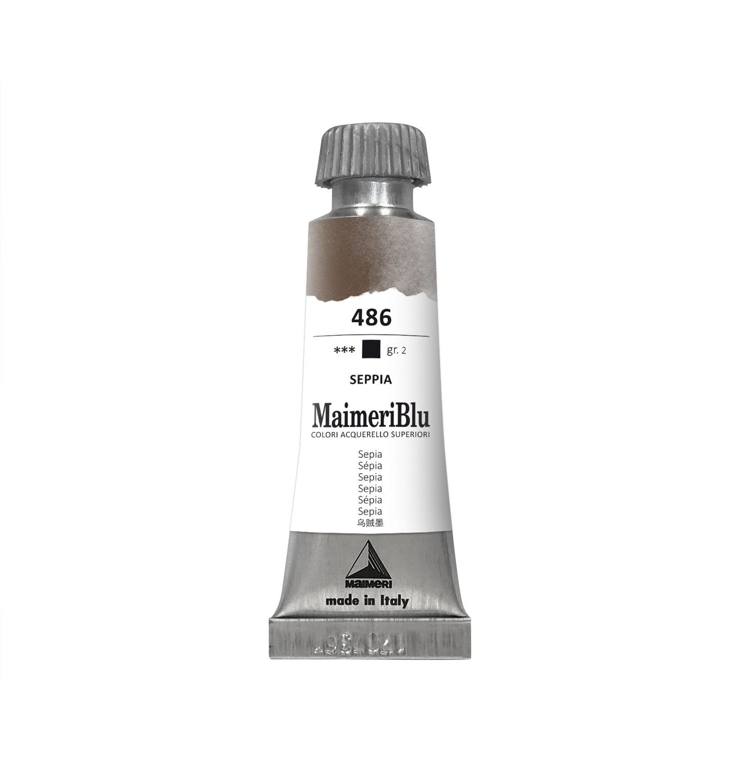 AQUARELA MAIMERIBLU ARTISTS 486 SEPIA 12ML S2