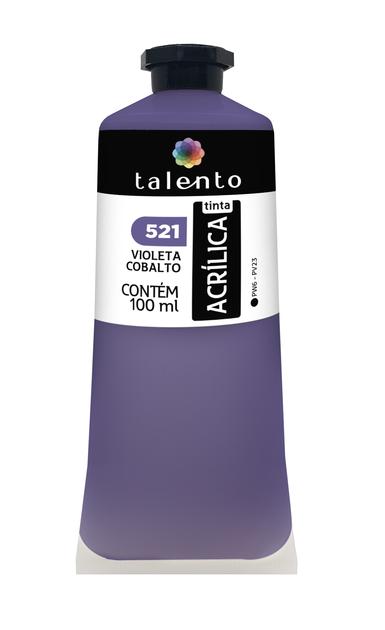 ACRILICA TALENTO 100ML 521 VIOLETA COBALTO