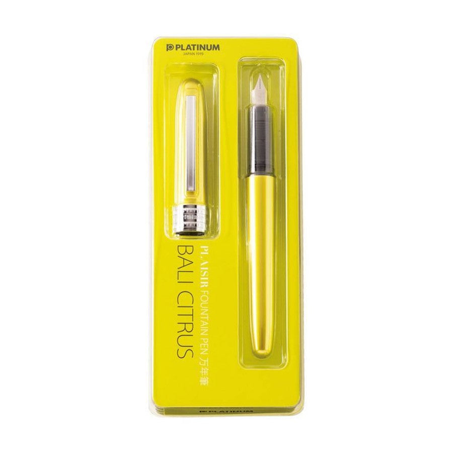 CANETA TINTEIRO PLAISIR PLATINUM 0.5 BALI CITRUS PGB-1000 47