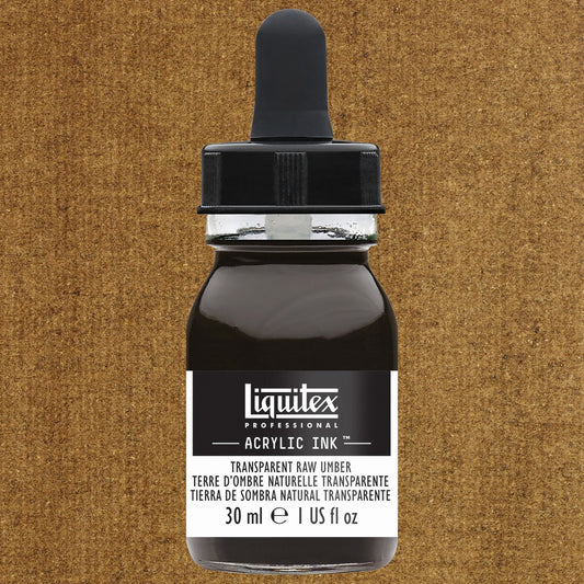 ACRILICA LIQUITEX INK! PROFESSIONAL 30ML 333 TRANSP RAW UMBER